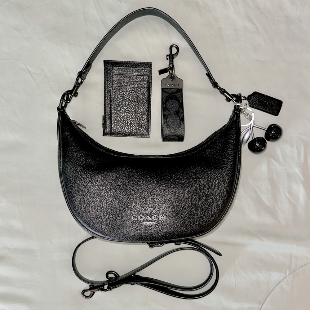 Coach Black Shoulder Bag